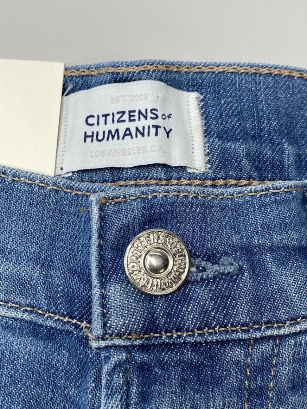 Citizens Of Humanity Women Jeans Blue Size 26 Lyra Long Wide Leg High Rise Bhodi - Picture 7 of 9